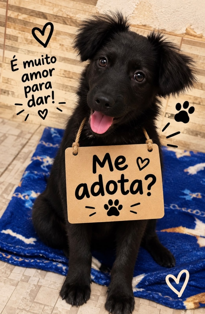 Filhote Café para adoção